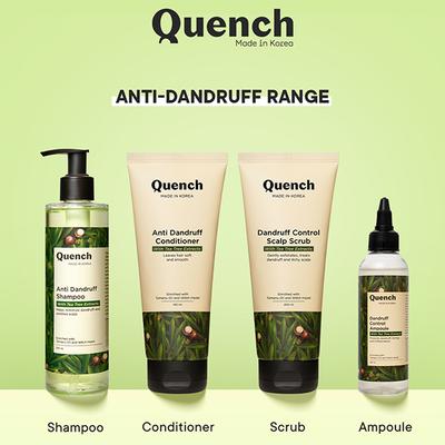 Quench Dandruff Control Scalp Scrub with Tea Tree Extracts 200 ml - Hair Masks & Packs