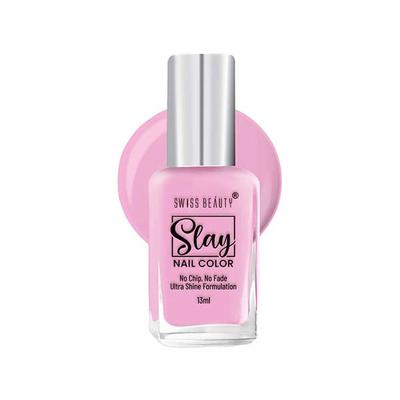 Swiss Beauty Slay Nail Color, Shade - Orchid 13 gm - Nail Polish