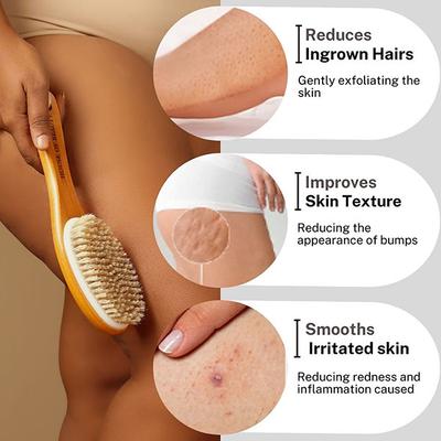 House of Beauty Dry Brush For Body For Lymphatic Drainage, Smooth Skin, In-Grown Hair 1's - Others