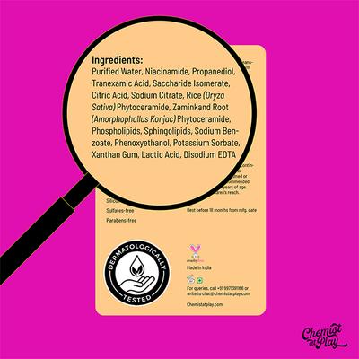 Chemist At Play Hyperpigmentation Control Face Serum 30 ml - Face Serum