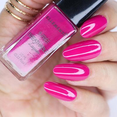 Ellement Co. Vegan Nail Lacquer - Berry Blush, 10ml - Nail Polish