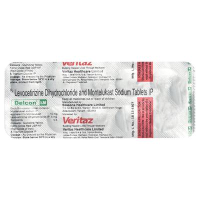 DELCON LM Tablet 10's - Allergies-Ant