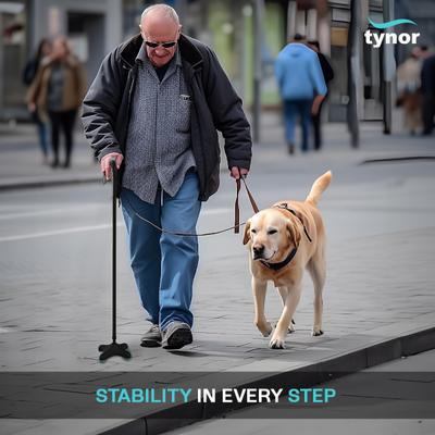 Tynor Quadra Stick (UN) (L 36) - Silver - Others Ortho Supports