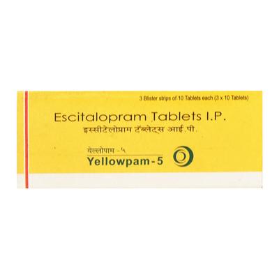 Yellowpam 5mg Tablet 10'S - Depression-Ant