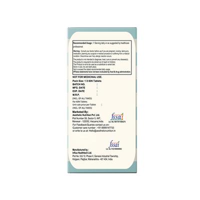 Aesthetic Nutrition Hair, Skin and Nail Tablets - The Ultimate Beauty Booster 60 Tablets 1's - Multi-Vitamins