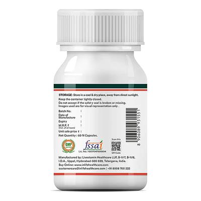 INLIFE Coenzyme Q10 + Bioperine Veg Capsule 60's - Co-Q