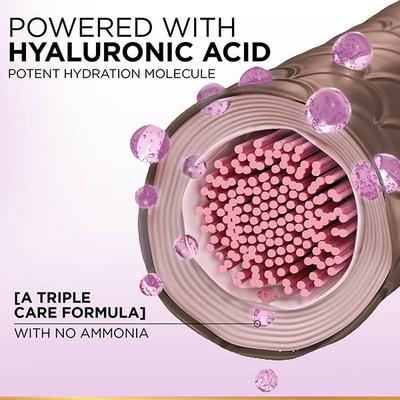 L'Oreal Paris Excellence Creme Triple Care Color, 3 Dark Brown100gm+72ml 1's - Crème