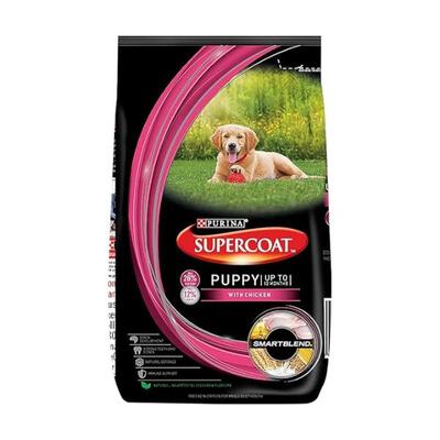 Nestle Purina Supercoat Puppy (Upto 12 Months) With Chicken Dog Food 2.5 kg - Petfood