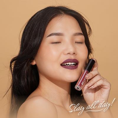 Bellavita Kiss-Proof Liquid Lipstick Berry Nude 4.5 ml - Liquid Lipsticks