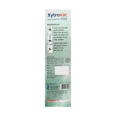XYTROVAC OXY Nasal Spray/ Drops 10ml - Nasal Congestion-Nas