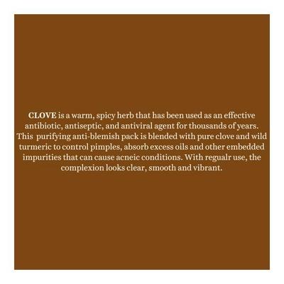 Biotique Bio Clove Purifying Anti Blemish Face Pack - Oily & Acne Prone Skin 75 gm - Face Packs