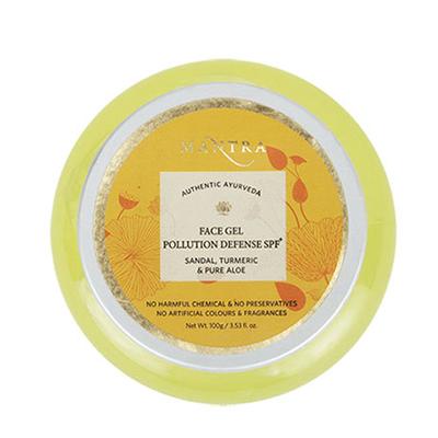 Mantra Sandal Turmeric and Pure Aloe Pollution Defense Face Gel 100 gm - Face Gels