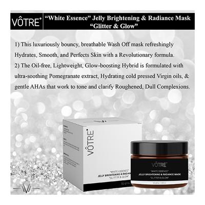 Votre Jelly Brightening & Radiance Mask - White Essence 50 gm - Face Creams