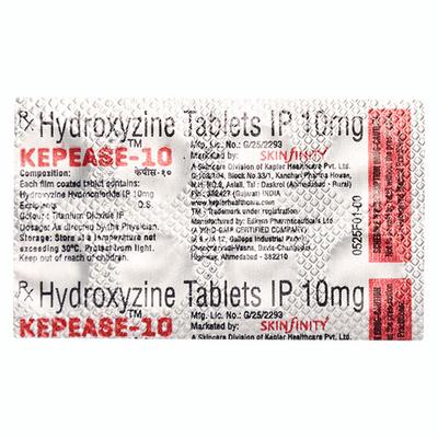 KEPEASE 10 Tablet 10's - Allergies-Ant
