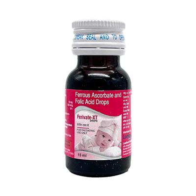 FERIVATE XT Drops 15ml - Iron Supplement/Anaemia-Vma