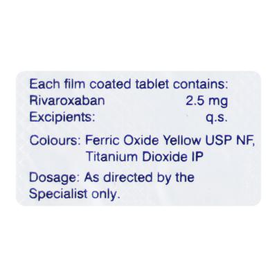 RICOSPRIN 2.5 Tablet 15's - Blood Clot-Ant