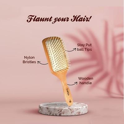 Babila Paddle Hair Brush (With Cleaning Comb) 1's (N) - Hair Brushes