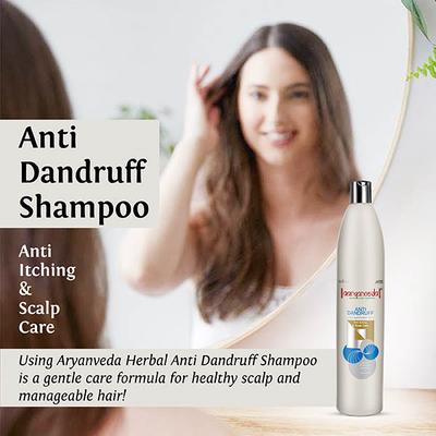 Aryanveda Anti Dandruff Shampoo For All Type Hair 1000 ml - Shampoos
