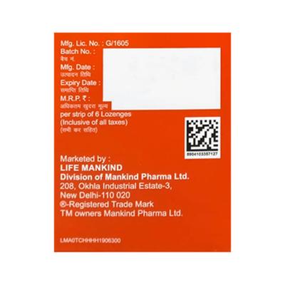 ASTHAKIND DX ORANGE FLAVOUR COUGH Lozenges 6's - Asthma/COPD-Ast