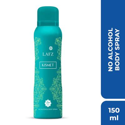 Lafz Kismet No Alcohol Body Spray - For Women 150 ml - Women Deodorants/Roll-Ons