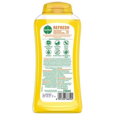 Dettol Long Lasting Hygiene Body Wash - Refresh 250 ml - Shower Gels & Body Wash