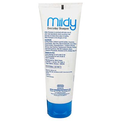 Mildy For Clean & Healthy Hair Enriched with Aloe vera Everyday Shampoo 100ml - Hair Loss-Oth