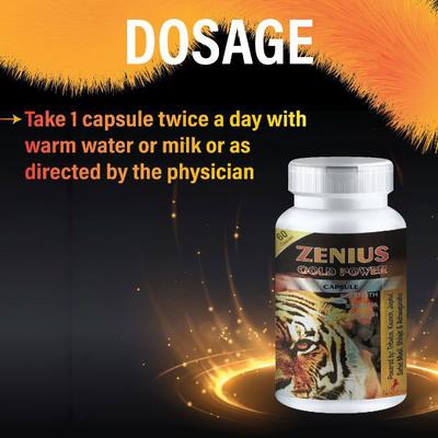 Zenius Gold Power Capsule 60's - Other Supplements