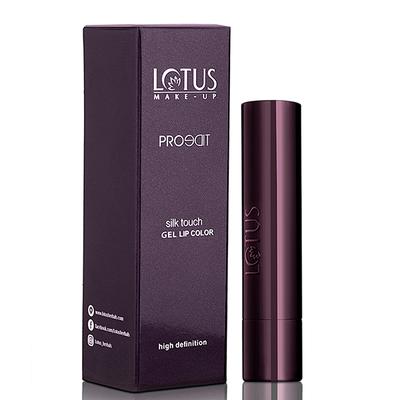 Lotus Make-up Proedit Silk Touch Gel Lip Color Red Addict Sg04 4.2 gm - Lipsticks