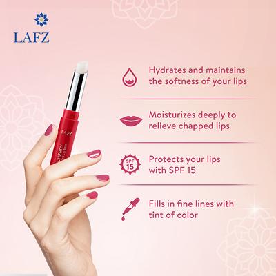 LAFZ cherry tinted lip balm 20 gm - Lip Balms