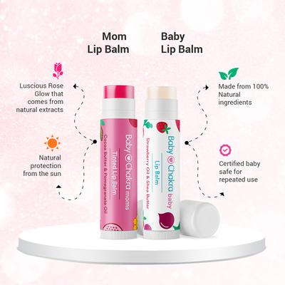 BabyChakra Nourishing Lip Balm Duo 4.5gm each 2's - Lip Balms
