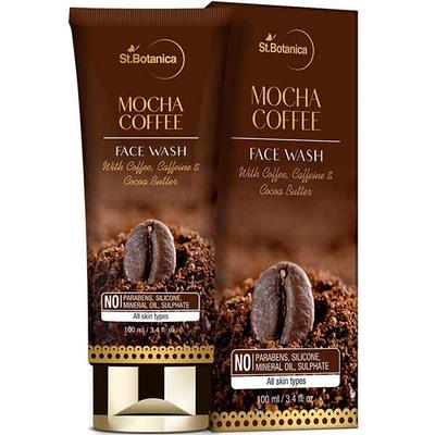 St.Botanica Mocha Coffee Face Wash 100 ml - Face Wash & Cleansers