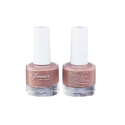 Glimmer Nail Enamel Nude Skin 8 ml - Nail Polish