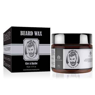 The Man Company Beard Wax - Almond & Thyme 50 gm - Beard Wax