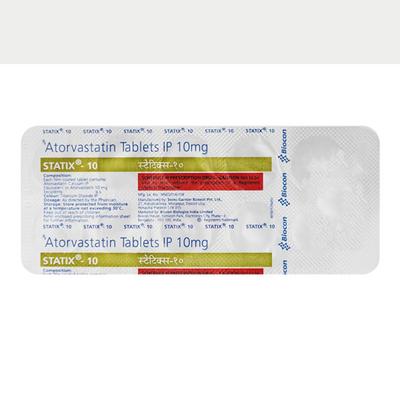 Statix 10mg Tablet 10'S - High Cholesterol-Dys