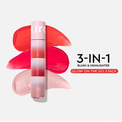 Kiro - Glow on the go 3 -1 Highlighter & Blush 01 Celestial Dawn (bright) 3.5 ml - Blushes