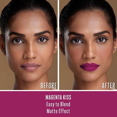 Lakme 9 To 5 Weightless Lip & Cheek Color Magenta Kiss 9 Gm - Lipsticks