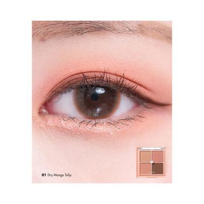 Rom&Nd Better Than Eyes 01 Dry Mango Tulip 6.5 gm - Eye Shadow Palettes