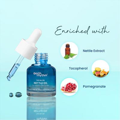 Earth Rhythm Nettle Facial Oil 20ml - Face Oils