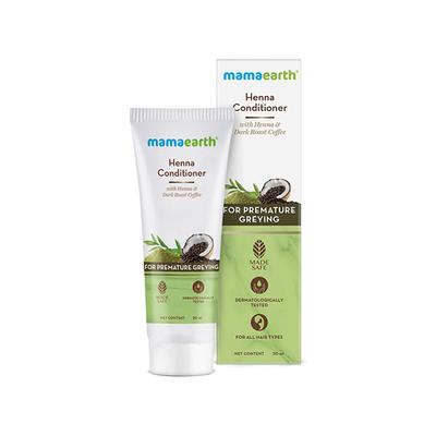 GWP Mamaearth Henna Conditioner, For Grey Hair, With Henna And Deep Roast Coffee For Premature Greying 20 ml - Conditioners