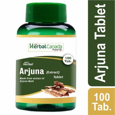 Herbal Canada Arjuna Veg Tablet 100's - Pure Herbs