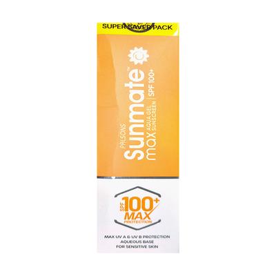 SUNMATE MAX SPF 100+ AQUA GEL Sunscreen 70g - Sun Protectors-Emo