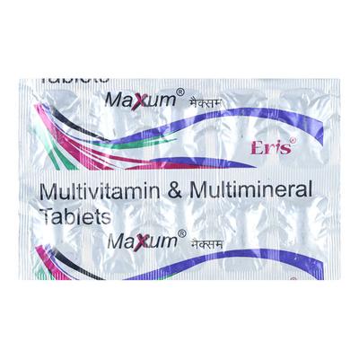 Maxum Tablet 10'S - Supplements-Vam
