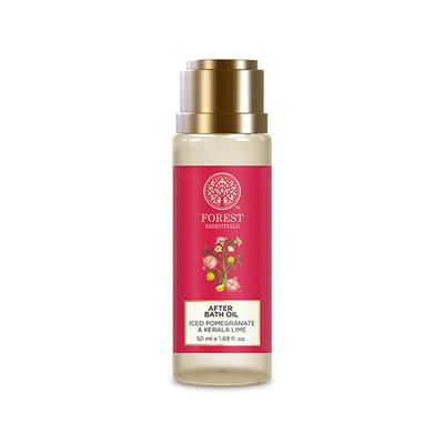 Forest Essentials Travel Size After Bath Oil Iced Pomegranate & Kerala Lime 50 ml - Massage Oils