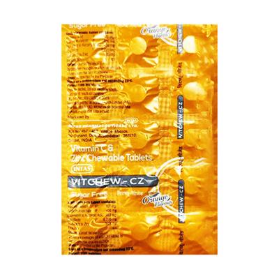 VITCHEW CZ ORANGE FLAVOUR Chewable Tablet 15's - Supplements-Vam