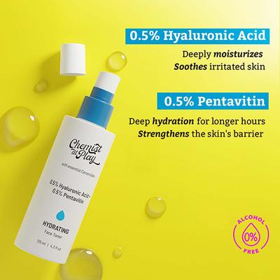 Chemist At Play Hydrating Face Toner 125 ml - Toners