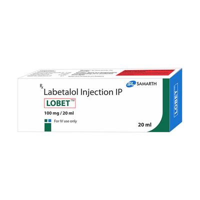 Lobet 100mg Injection 20ml - Hypertension-Bet
