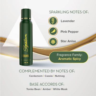 Signature Perfume Body Spray - Chrome 120 ml - Perfumes (Edt/Edp)