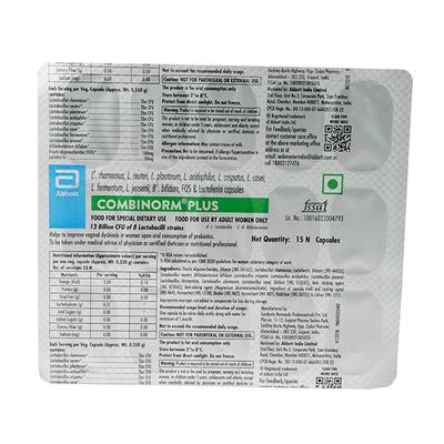 COMBINORM PLUS Capsule 2x15's - Diarrhoea-Ant