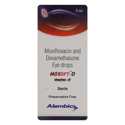 Moxoft D Eye Drops 5ml - Eye Infections-Eaa
