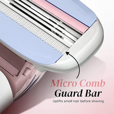 LetsShave Evior 3 Sensitive Shaving Razor + Whipped Shave Cream 150 gm - Women - Shaving & Hair Removal